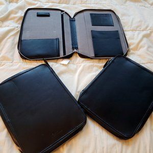 Erin Condren Black Leather Portfolio